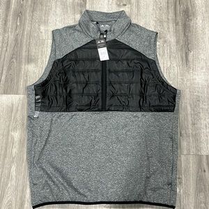 Adidas Quarter Zip Golf Vest NWT